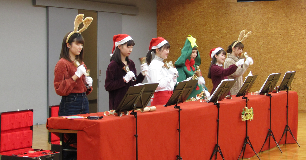 幼児教育科の学生主催「クリスマス会」を開催