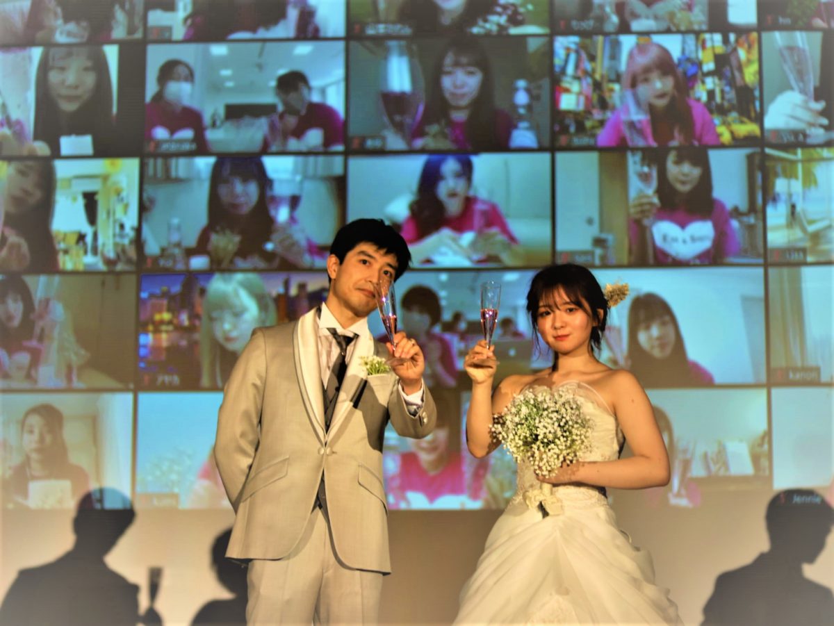 新しいオンラインでの結婚式「TOITA ウエディング・セレモニー」を開催しました。