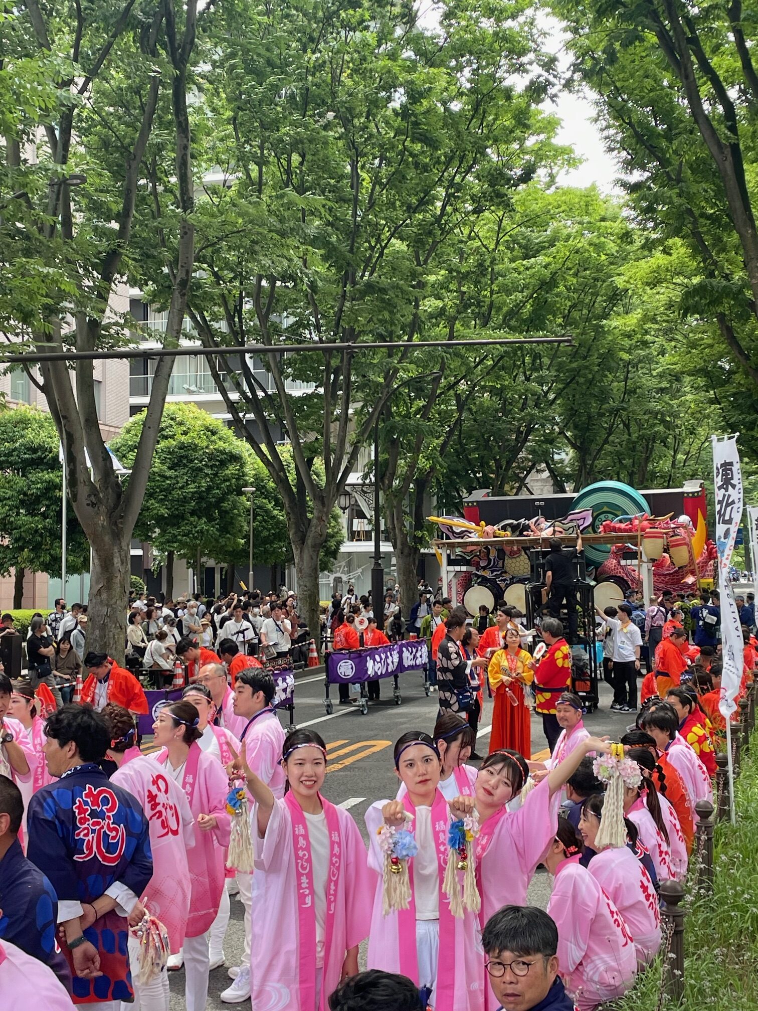 東北絆まつりに参加