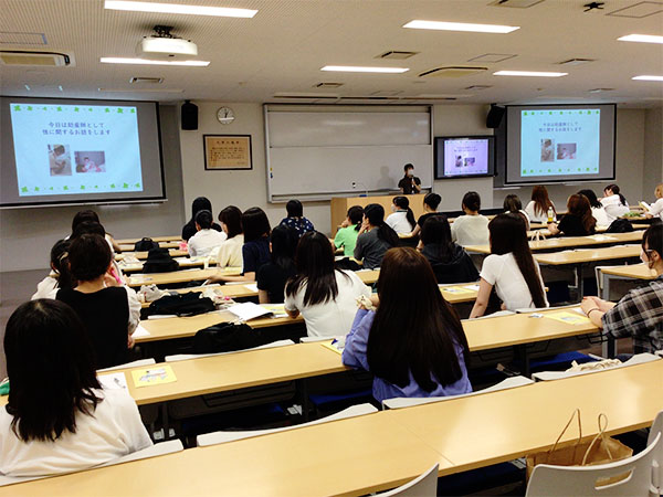 【養護保健学科】性に関する講演会を受講しました。