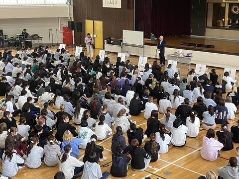 開学記念AH＆表彰式を実施しました