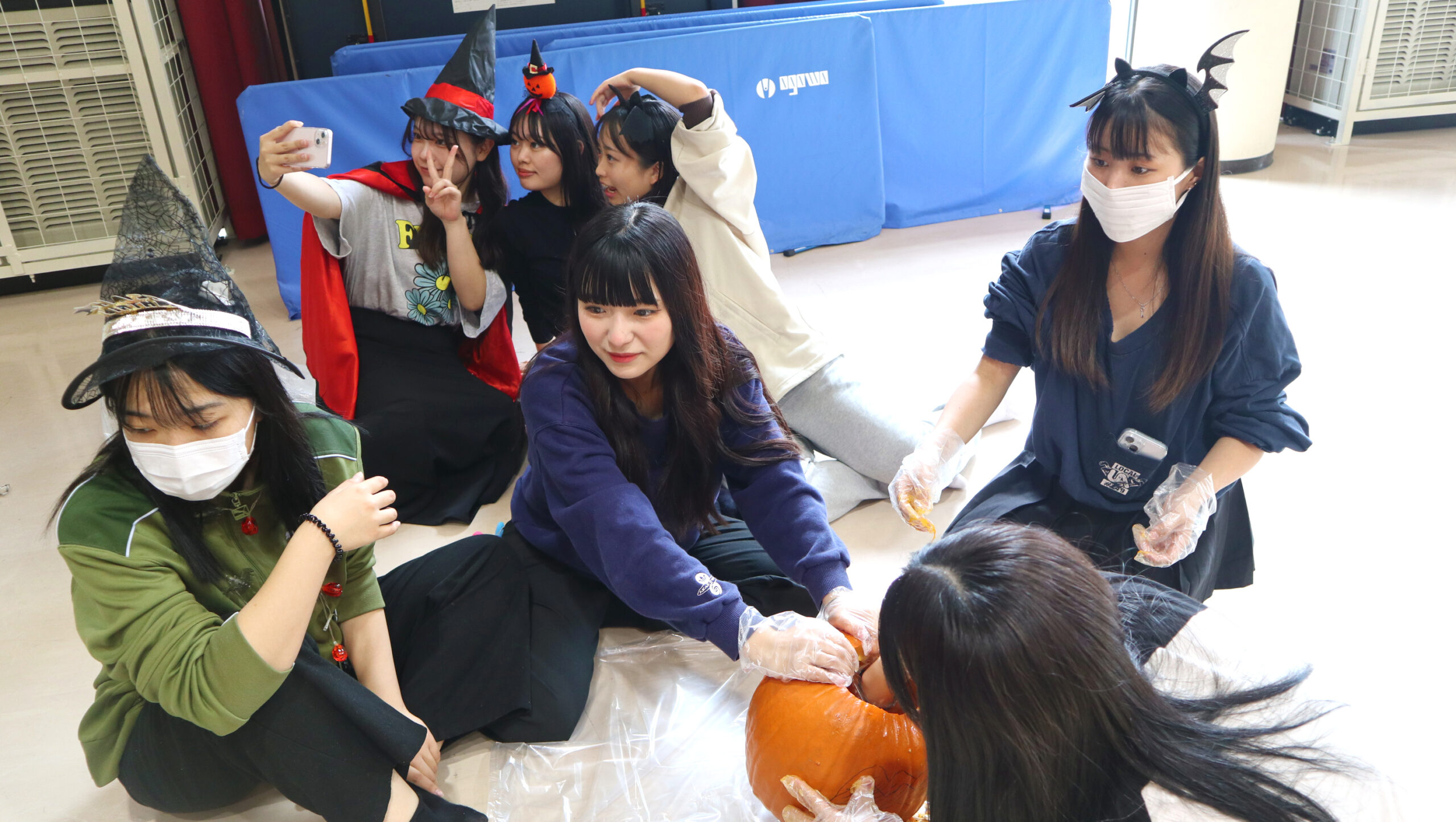 ＜こども教育専攻＞ハロウィンイベントを開催いたしました。