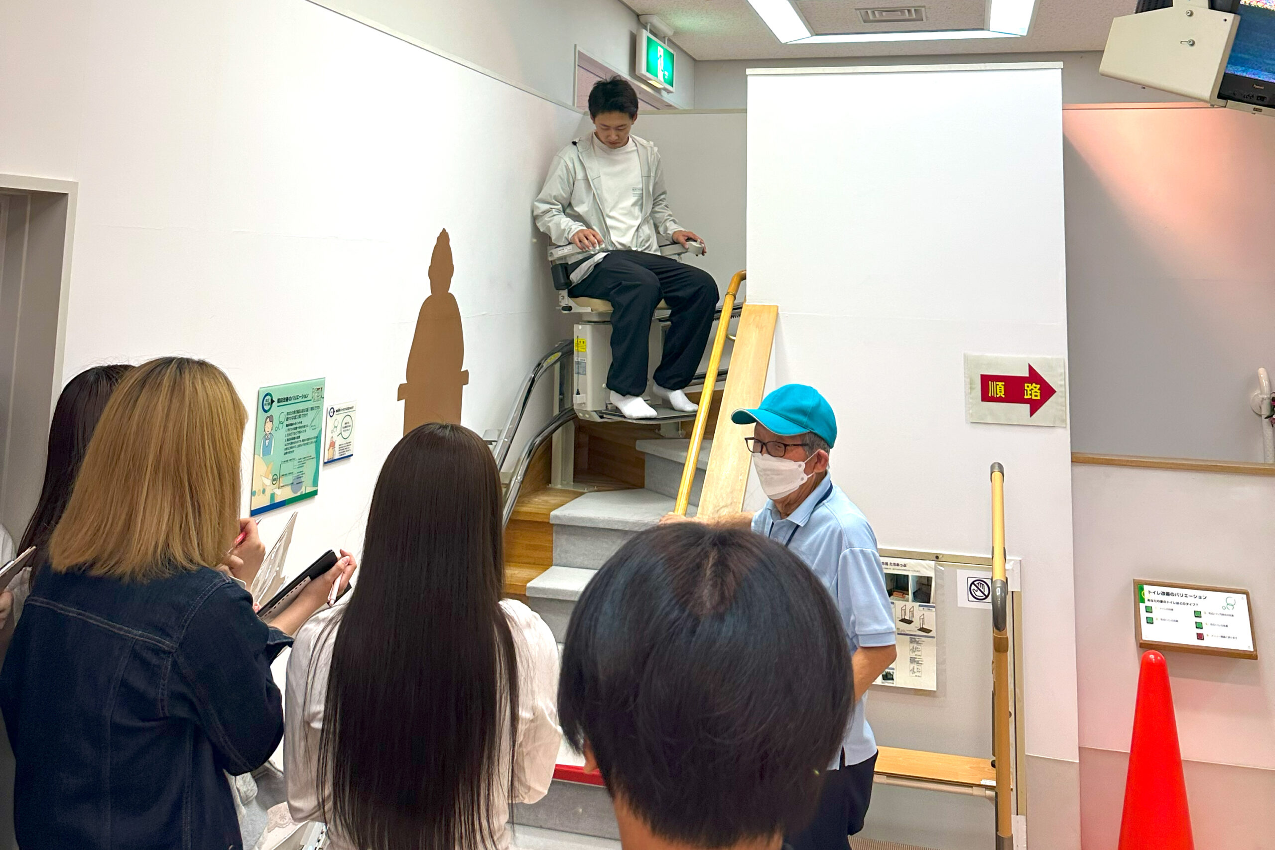 ＜作業療法学課程＞県営福祉パークで実習を行いました。
