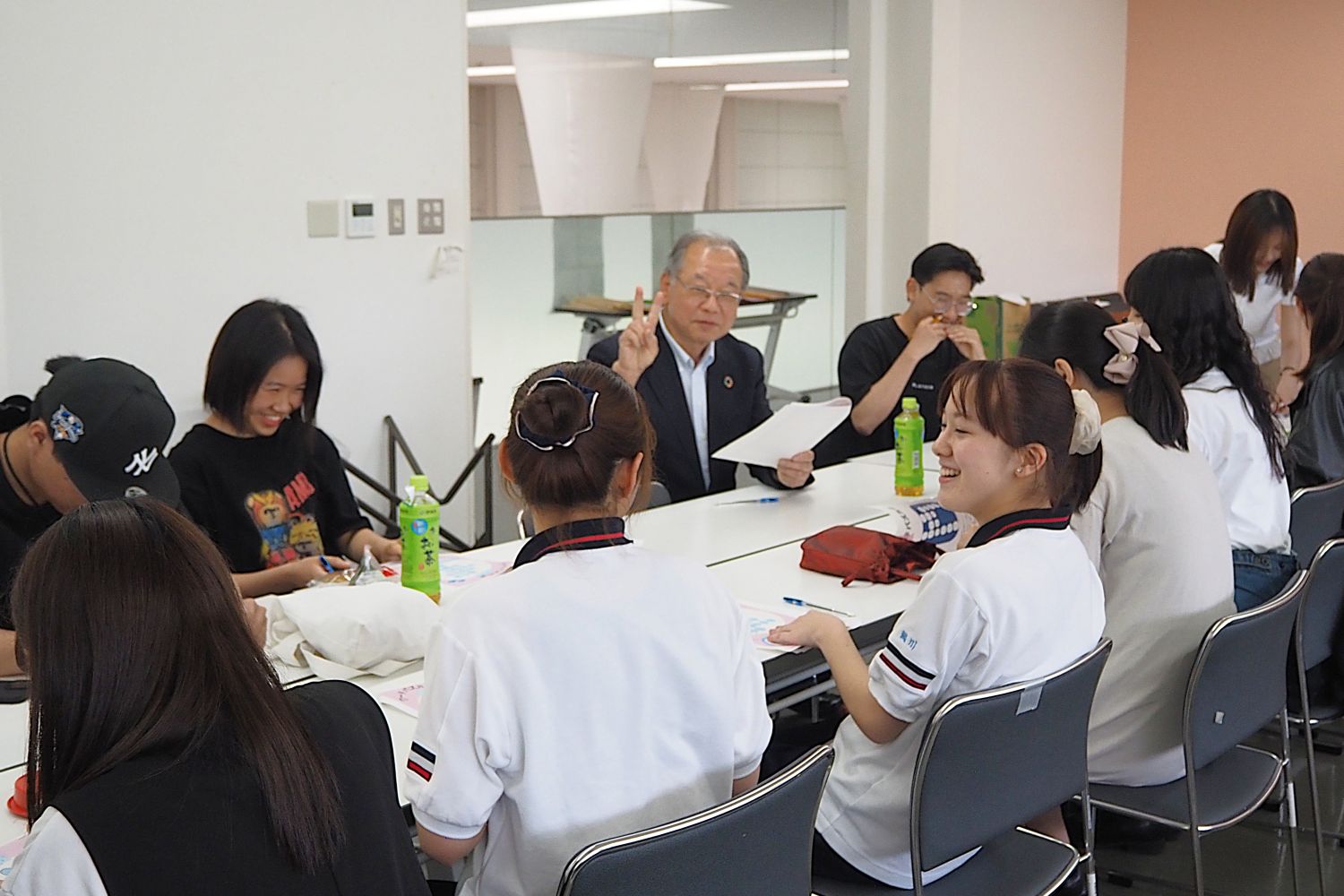 留学生と日本人学生の交流イベントが開催されました