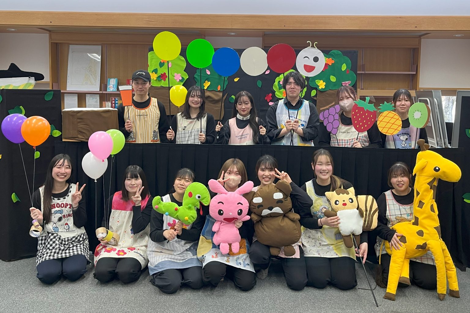 児童文化部　学外公演 　～山形県立図書館 スプリングフェスタ～