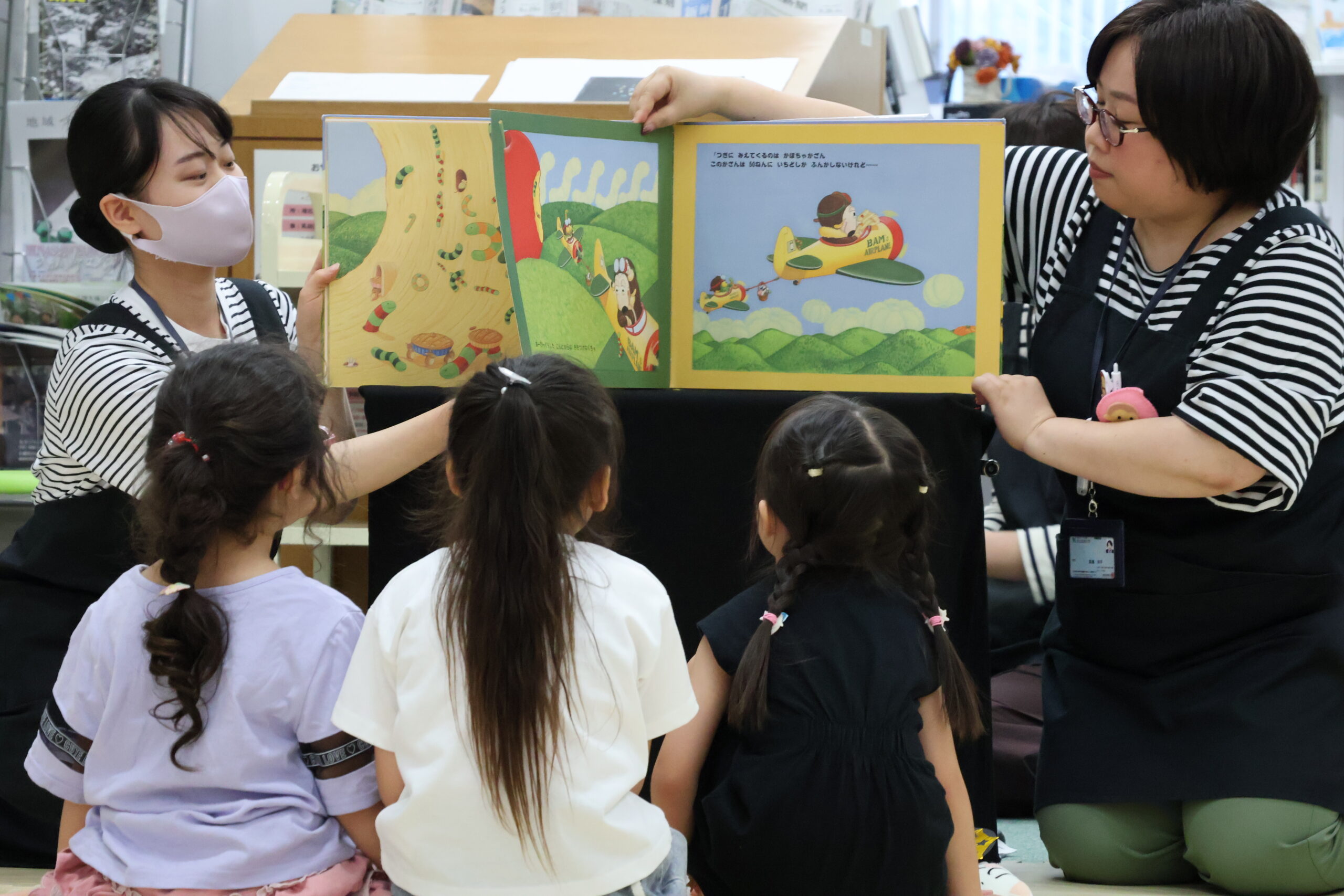【おやこ図書館】「ぬいぐるみおとまり会」を開催しました！