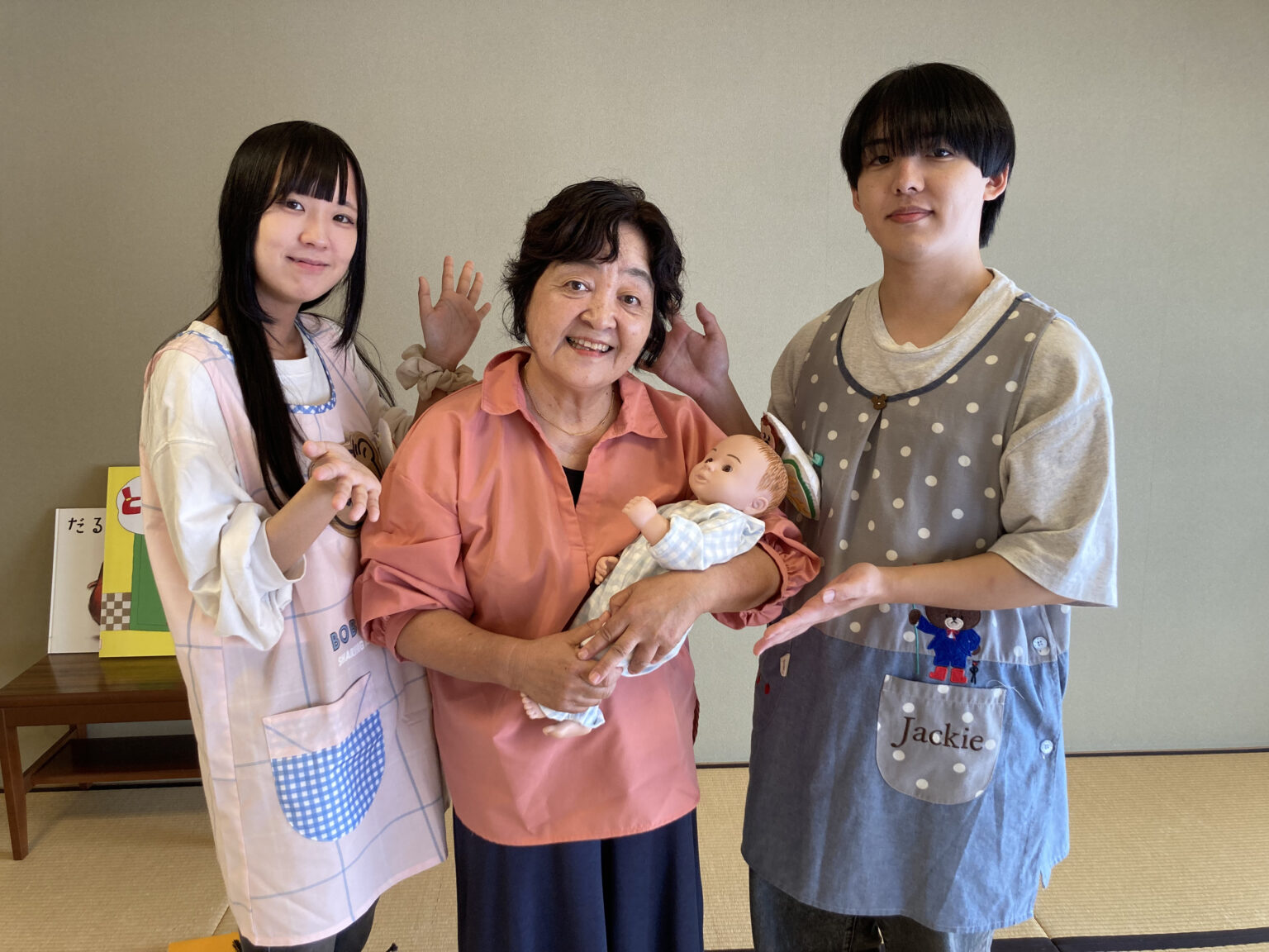 地域連携講座『赤ちゃん人形で保育者体験』を実施しました！