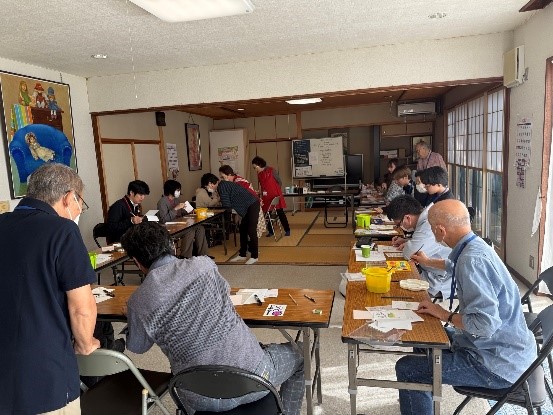 絵手紙教室に参加しました