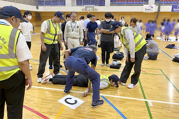 【地域連携センター】令和7年度　避難所運営演習を実施しました
