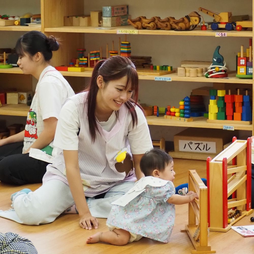 【幼児教育科】子育て支援イベント「模擬保育室の開放 -学生と遊ぼう-」を開催しました