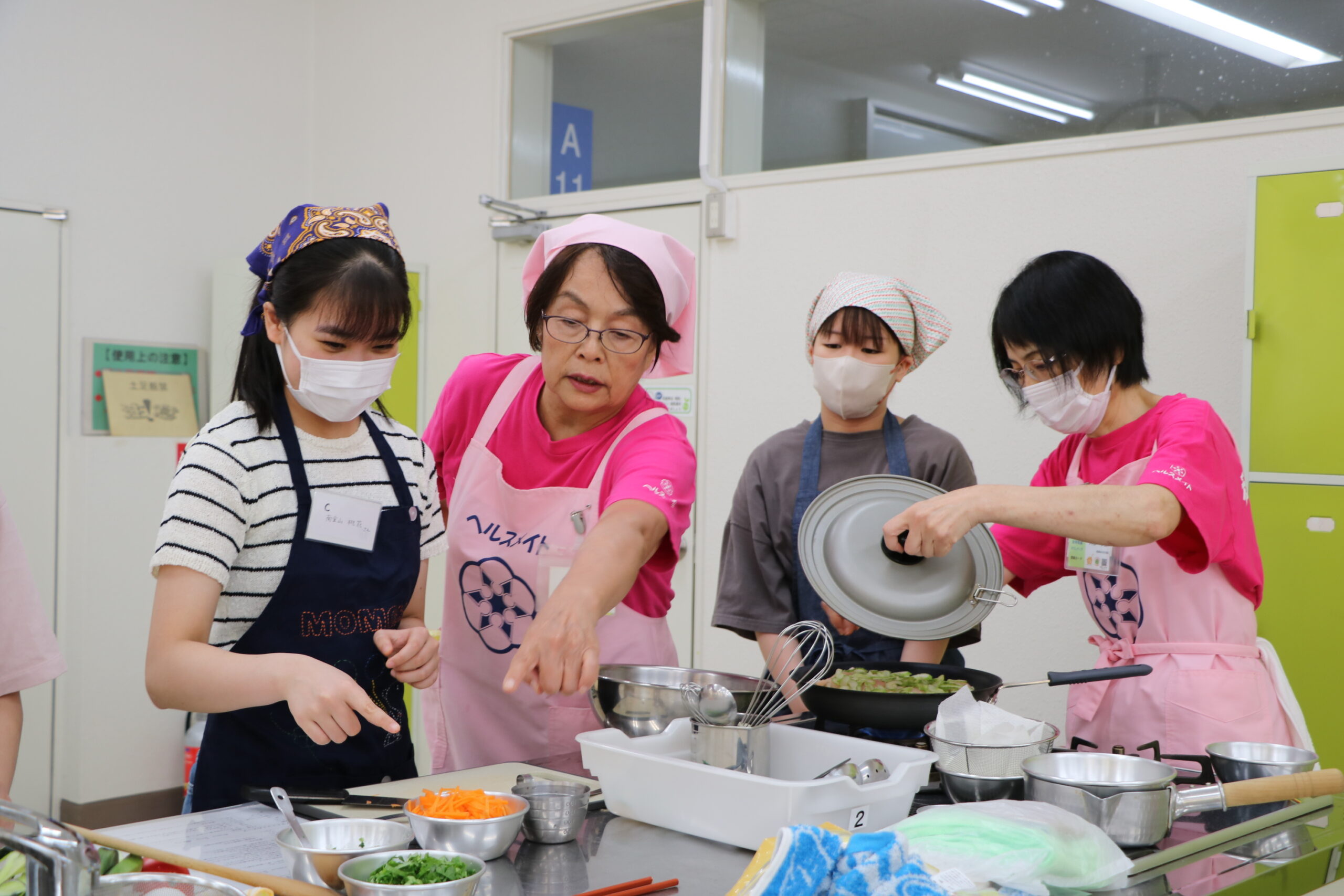 学生食育ボランティア活動をスタート