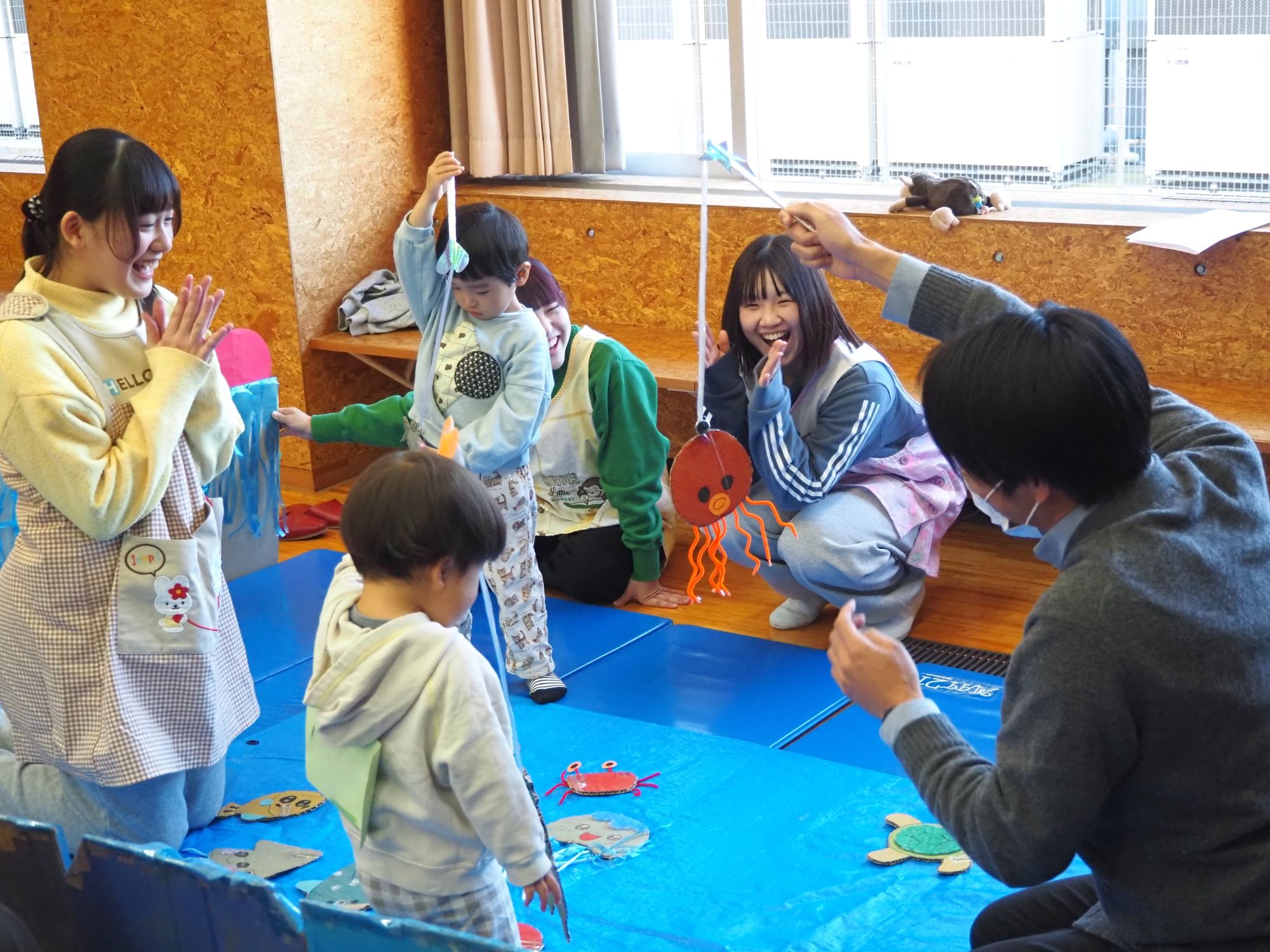 【幼児教育科】子育て支援イベント「子どものための玩具と遊び」を開催しました