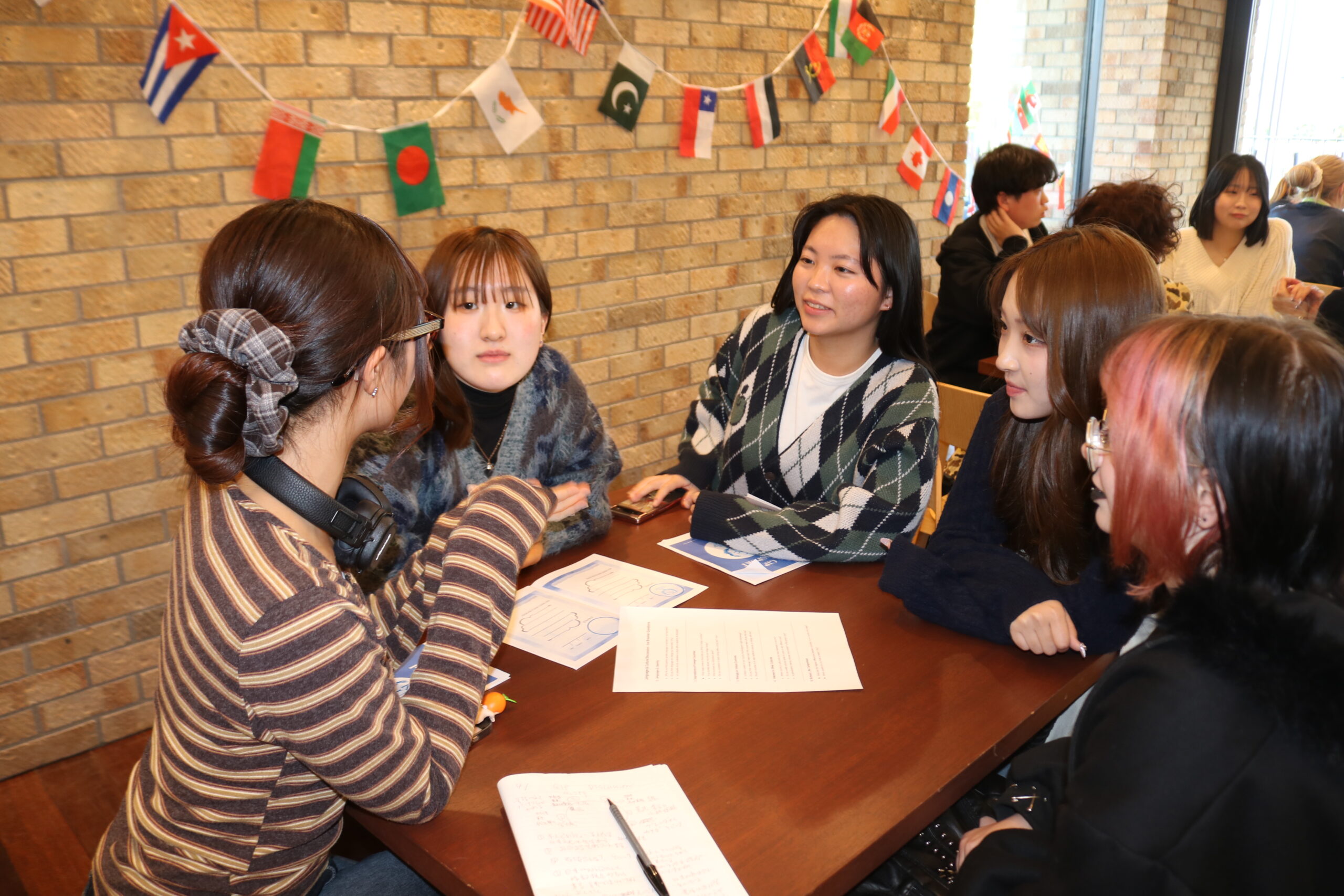 GIPのイベント「DISCUSSION」に250人の新入生が来場しました