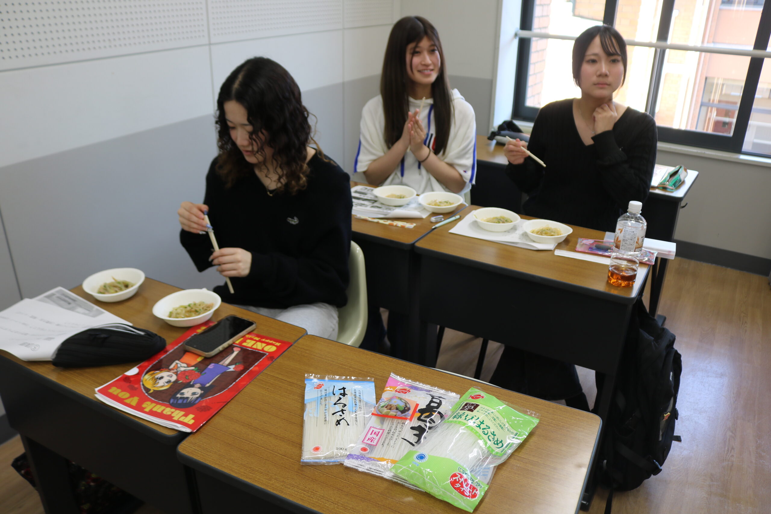 春学期のＰＢＬで「はるさめ・葛きり」の認知向上や消費拡大の提案に取り組みます