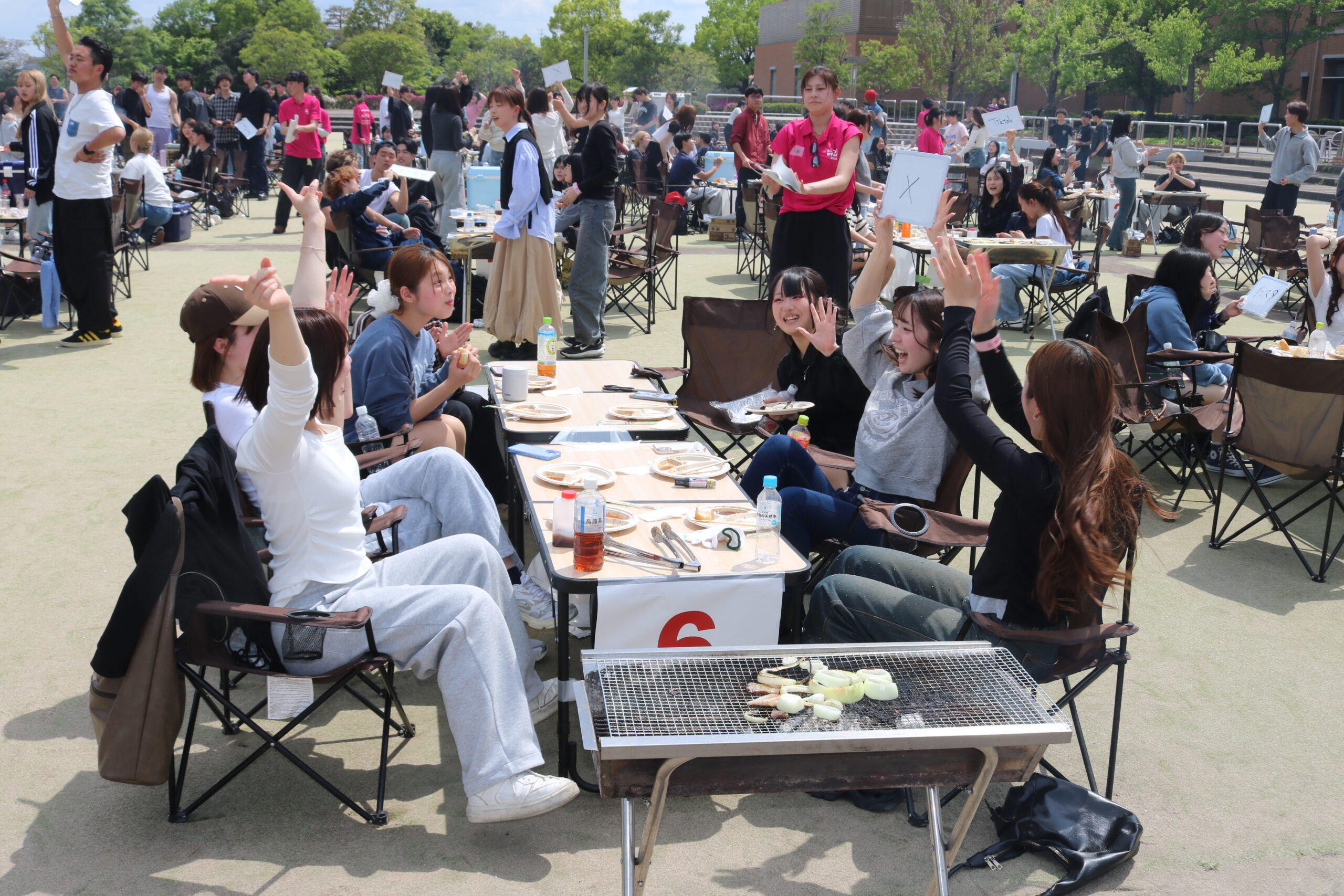 土曜プロジェクト（ドプロ）の「Meat & Meet Spring BBQ」に450人が参加しました