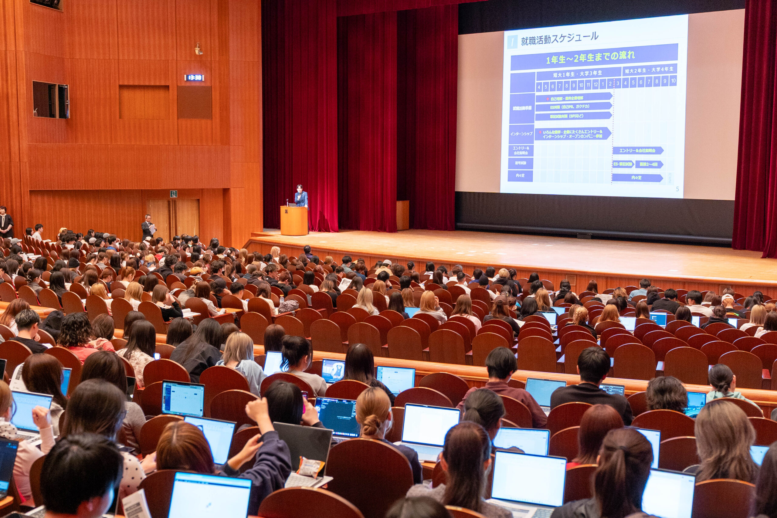 K.G.C.ベーシックス合同全体授業でキャリアデザインと生成AIの利活用について学びました