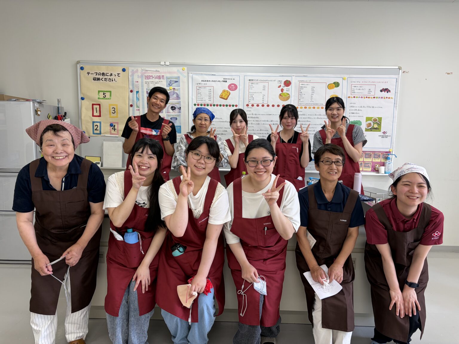 学生と一緒に楽しくクッキング！「みなかみキッズのクッキング教室」