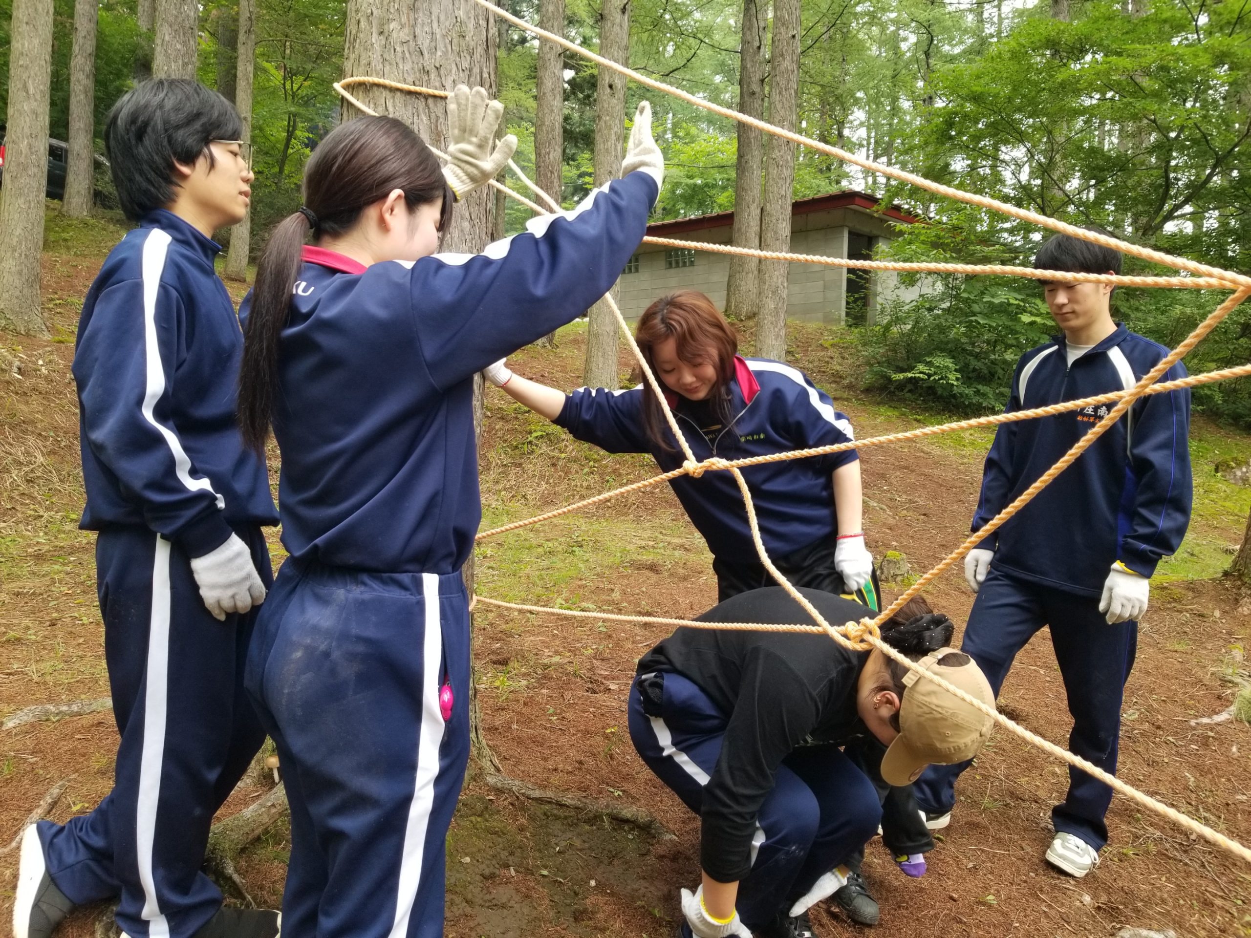 子ども学科　キャンプ実習を実施しました。
